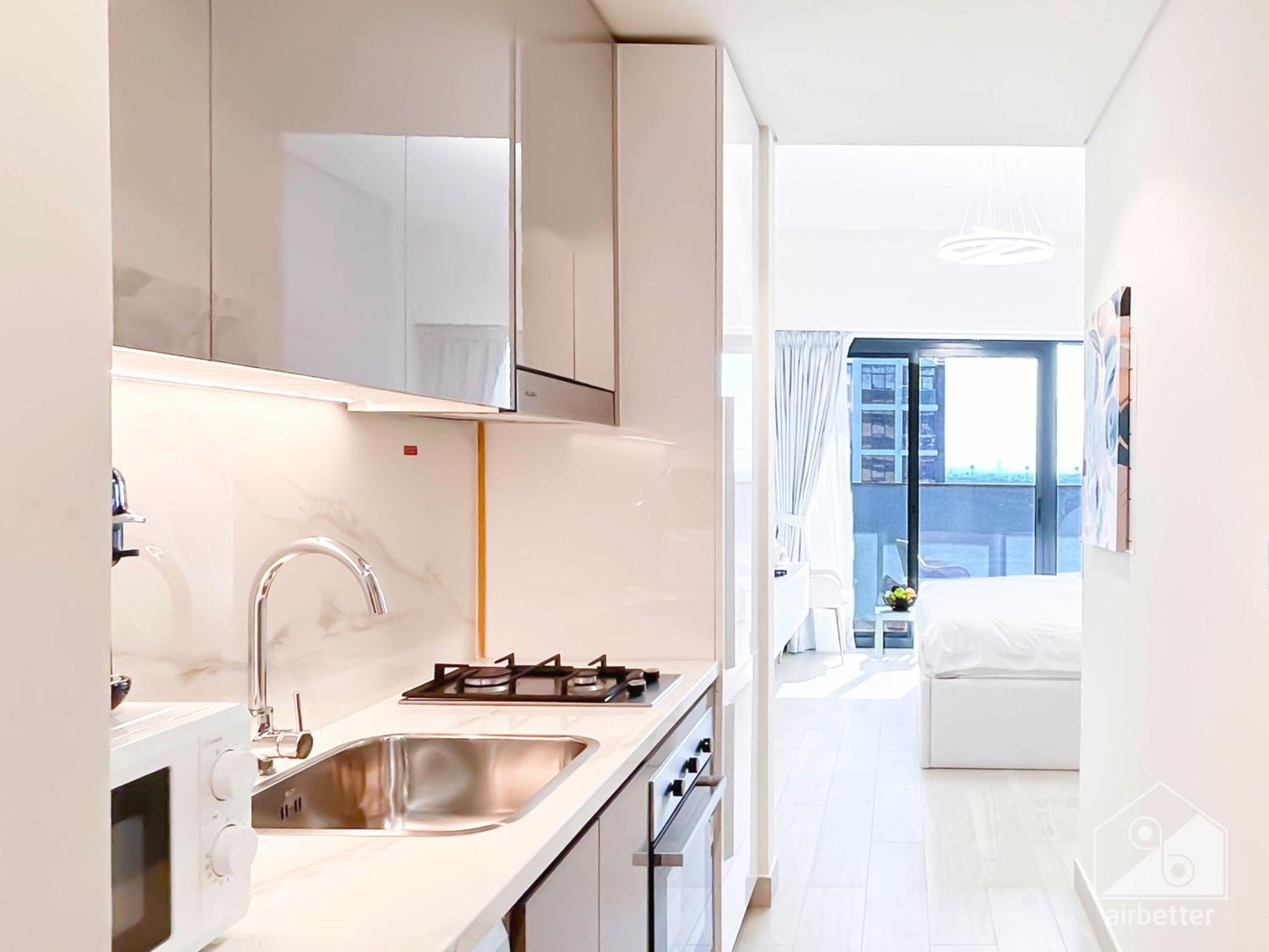 Apartment Charming Azizi Rivera With Balcony Dubai